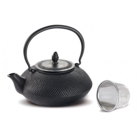Iron Teapot - Black 1200 ml