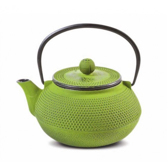 Iron Teapot - Light Green -...
