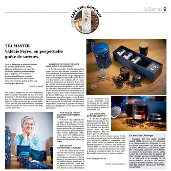 New interview with our Tea Master, Valérie Peyre about Chanoyu in the journal des Cafetiers et Hôteliers 💫
⠀⠀⠀⠀⠀⠀⠀⠀⠀
#valeriepeyre #interview #teablends #blends #ecoconscious #sustainability #stories #innovation #tealovers #teatraditions #creation #teaculture #process #chanoyu #signatureteas #teacompany #swissstartup #grandestablessuisses #bocusedor #partners #chef #lausanne #geneva #teaculture #teatime #zerowaste #local